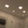 LED Deckenleuchte Veluna Varifit in Transparent-satiniert 8,5W 750lm IP44 4000K 125x125mm