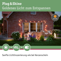 LED Stehleuchte Plug & Shine in Anthrazit 2W 140lm...