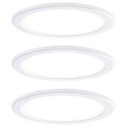 LED Aufbauleuchte Pukk in Weiß 3,5W 210lm 3er Set
