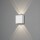LED Wandleuchte Chieri in Weiß 2x 2W 400lm IP54