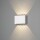 LED Wandleuchte Chieri in Weiß 2x 4W 800lm IP54