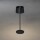 LED Akkuleuchte Positano in Schwarz 2,2W 180lm IP54