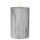 LED Kerze Flamme Marble in Grau 150x75mm