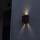 LED Wandleuchte Gemini in Schwarz-matt 10W 400lm IP54 warmweiß 1-flammig