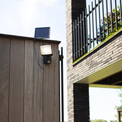 led solar spot Sunshine in anthracite ip54 with motion...