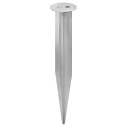 Ground spike in stainless steel