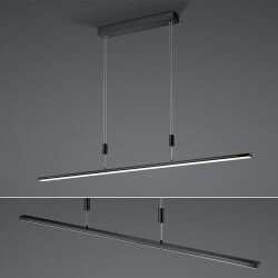 led pendant light Queens in anthracite 36w 3600lm