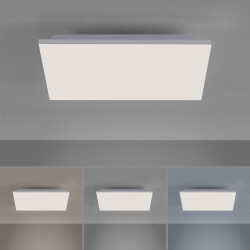 LED Deckenleuchte Canvas in Weiß 30W 2800lm 445x445mm
