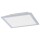 LED Deckenleuchte Flat in Silber und Weiß 20W 2000lm