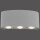 LED Wandleuchte Carlo in Silber pulverbeschichtet 6x 0,8W 720lm IP54