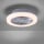 LED Deckenleuchte Leonard in Silber und Weiß 27W 3160lm