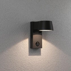LED Wandleuchte Capea in Anthrazit IP44