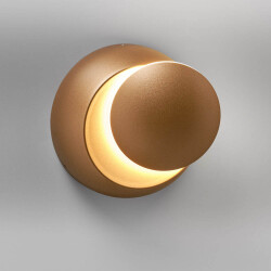 LED Wandleuchte Moon in Gold 5W 350lm
