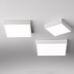 LED Deckenleuchte Venox in Weiß 15W 1250lm