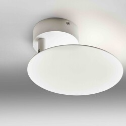 LED Deckenleuchte Plate in Weiß 12W 960lm 1-flammig