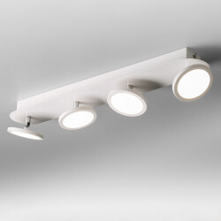 LED Spot Pook in Weiß 4x 6W 2200lm 4-flammig