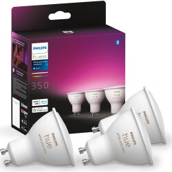 Philips Hue Bluetooth White and Colour Ambiance led gu10...