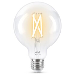 WiZ led smart bulb in transparent e27 g95 7w 806lm