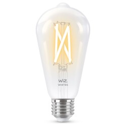 WiZ led Smart Bulb in Transparant e27 st64 7w 806lm