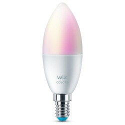 WiZ LED Smart Leuchtmittel RGBW in Weiß E14 B39...