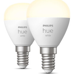 Philips Hue Bluetooth White LED E14 Tropfen - P45 5,7W...