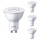 Philips LED Lampe ersetzt 50W, GU10 Reflektor PAR16, weiß, warmweiß, 345 Lumen, nicht dimmbar, 4er Pack