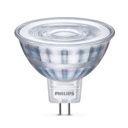 Philips led lamp replaces 35w, gu5,3 reflector mr14,...