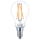 Philips LED Lampe ersetzt 40 W, E14 Tropfenform P45, klar, warmweiß, 475 Lumen, dimmbar, 1er Pack