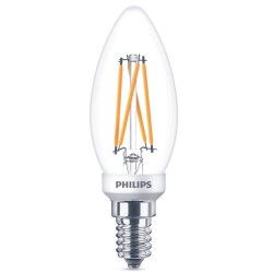 Philips led lamp replaces 25 w, e14 candle shape b35,...