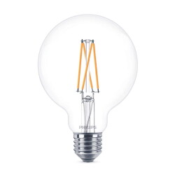 Philips lampe led remplace 60 w, e27 Globe g93, blanc...