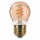 Philips LED Lampe ersetzt 15W, E27 Tropfenform P45, gold, warmweiß, 136 Lumen, dimmbar, 1er Pack