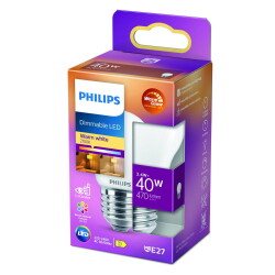 Philips LED Lampe ersetzt 40 W, E27 Tropfenform P45,...