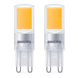 Philips led lamp replaces 40 w, g9 bulb, clear, warm...