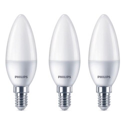 Philips LED Lampe ersetzt 40W, E14 Kerzenform B35,...
