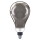 Philips LED Lampe ersetzt 25W, E27 Birne A160, grau, warmweiß, 200 Lumen, dimmbar