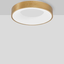 LED Deckenleuchten Rando Thin in Gold-gebürstet 30W...