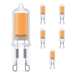 Philips led lamp replaces 25 w, g9 bulb, clear, warm...