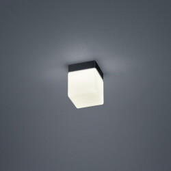 LED Deckenleuchte Keto in Schwarz-matt 6W 410lm IP44