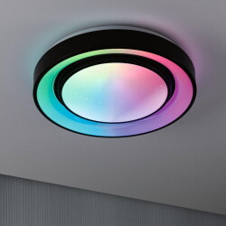 LED Deckenleuchte Rainbow RGBW in Schwarz und Weiß...