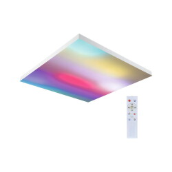 LED Deckenleuchte Velora Rainbow RGBW in Weiß 31W...