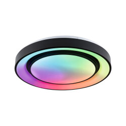 LED Deckenleuchte Rainbow RGBW in Schwarz und Weiß
