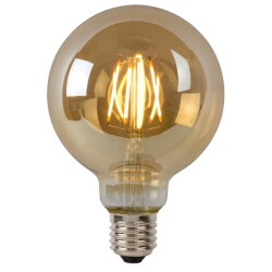 LED Leuchtmittel E27 Globe - G95 in Amber 5W 600lm 1er-Pack