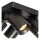 LED Deckenspot Nigel in Schwarz 4x5W 1280lm GU10 4-flammig