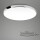 LED Deckenleuchte Malbona in Weiß und Chrom 18W 1850lm IP44 355mm