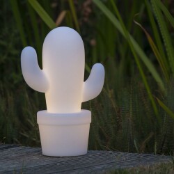 LED Tischleuchte Cactus in Weiß 2W 90lm IP44...