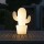 LED Tischleuchte Cactus in Weiß 2W 90lm IP44 [Gebraucht - Wie Neu]