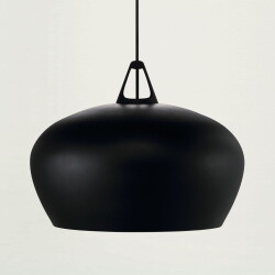 Designer Pendelleuchte Belly, schwarz, E27, 460 mm, by...