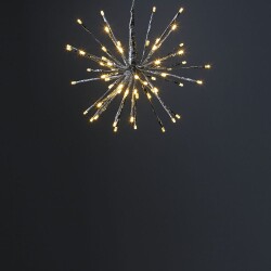 LED Pendelleuchte Firework in Silber 300 mm [Gebraucht -...