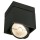 Einflammige Deckenleuchte Kardamod in schwarz matt, QPAR111, eckig, dreh- und schwenkbar [Gebraucht - Wie Neu]