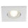 Einflammiger LED-Einbaustrahler New Tria Mini Set, Clipfedern, Hochvolt, eckig, weiß, 3000K [Gebraucht - Wie Neu]